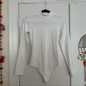Abercrombie Long-Sleeve Seamless Mockneck Bodysuit